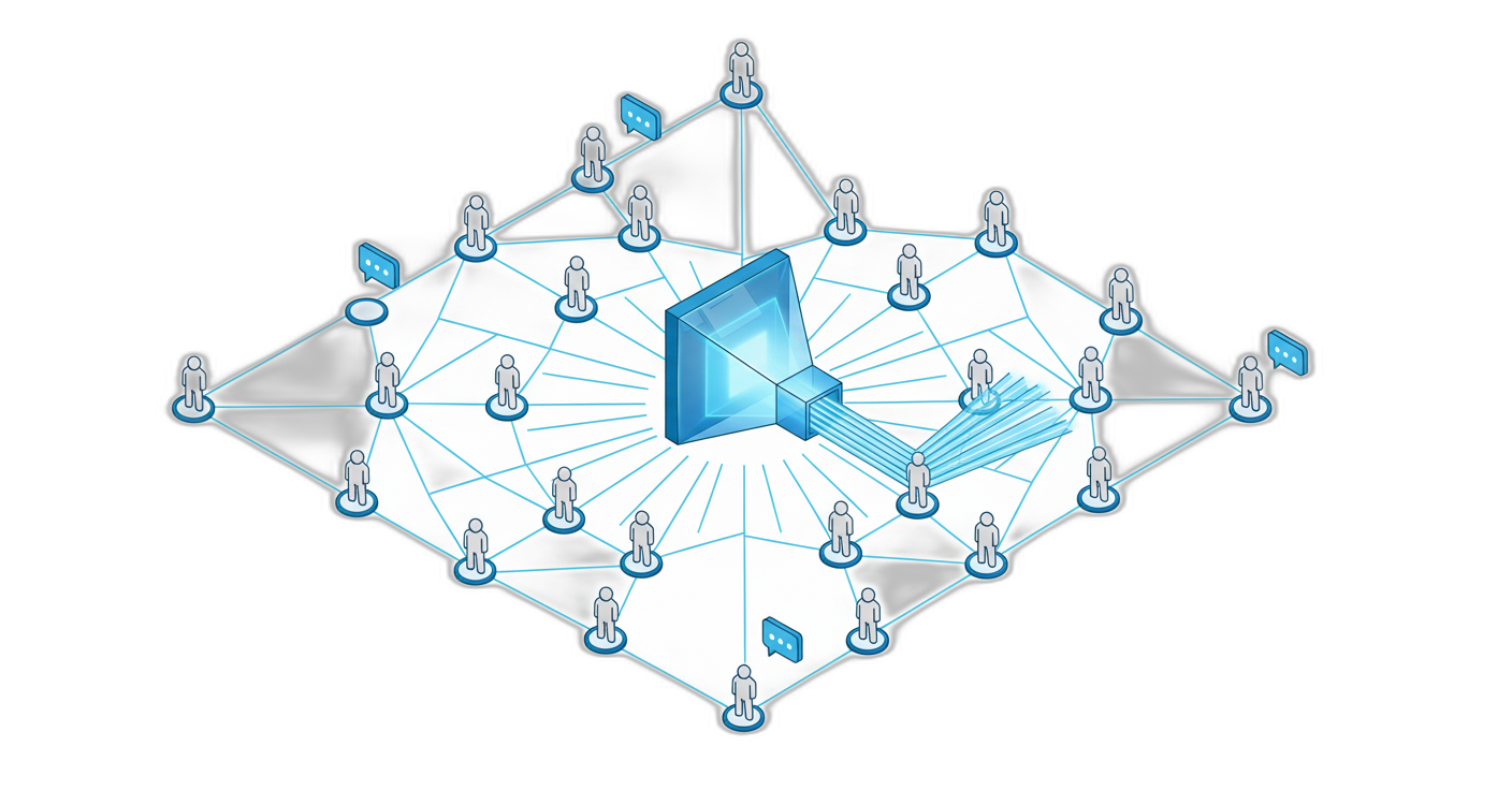 Community network illustration